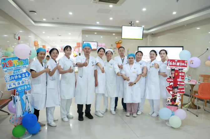 童心同行 健康相伴 妲己直播
儿科举办庆六一儿童节系列活动获家长点赞